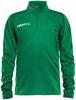 Craft 1905639 Progress Halfzip Tee LS JR - Team Green/White - 158/164