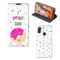 Samsung Galaxy M11 | A11 | Flip Style Cover | Donut Roze - thumbnail