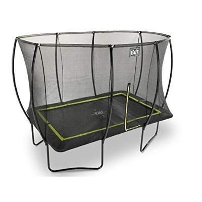 Exit Silhouette trampoline met net - 305 x 214 cm - Zwart Exit Silhouette trampoline met net - 305 x 214 cm - Zwart