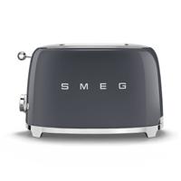 Smeg TSF01GREU broodrooster 2 snede(n) 950 W Grijs - thumbnail