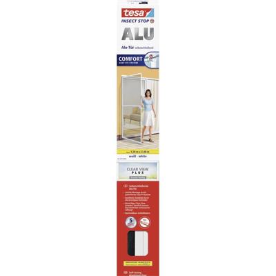 tesa ALU COMFORT 55197-00002-00 Vliegenhor voor deur (b x h) 1200 mm x 2400 mm Wit 1 stuk(s)