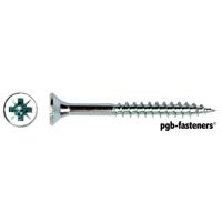 pgb-Europe PGB-FASTENERS | Spaanplaatschroef VZK-Z Ø 6,00x100 Zn | 100 st PGWVZG001006001002 - thumbnail