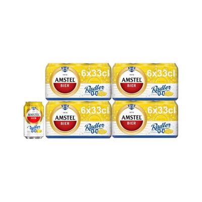 Amstel radler 0,0% blik (24x 33cl)