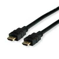 VALUE HDMI Ultra HD Kabel met Ethernet, M/M, zwart, 1 m - thumbnail