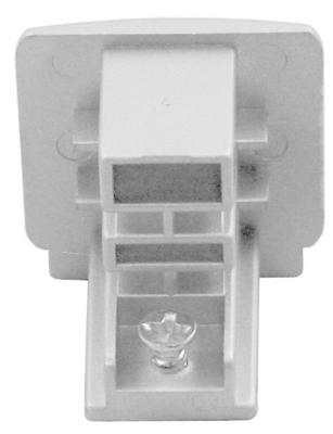 Eindkap voor het afsluiten van een spanningsrail wit 169-024