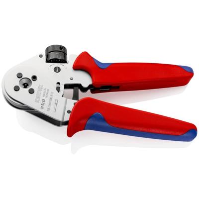 Knipex Vierdoornkrimptang voor gedraaide contacten verchroomd 180 mm - 975263