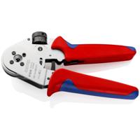 Knipex Vierdoornkrimptang voor gedraaide contacten verchroomd 180 mm - 975263 - thumbnail