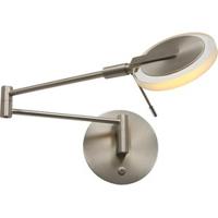 Steinhauer Led wand leeslampTuround 10w - 2700K - 62cm RVS helder glas - 2733ST - thumbnail