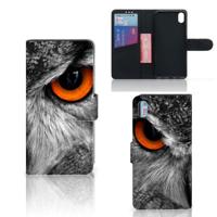 Xiaomi Redmi 7A | Telefoonhoesje | Met pasjeshouder | Uil - thumbnail