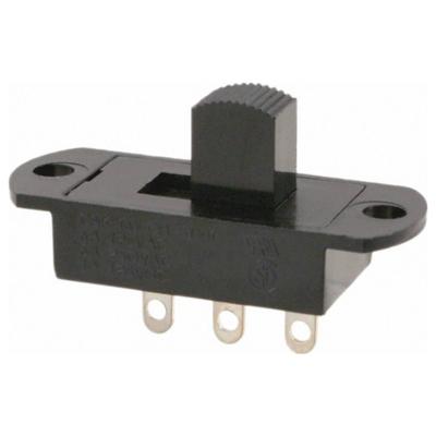 C & K Switches S112032SS03Q Slide Switch S Series Schuifschakelaar 125 V/AC, 125 V/DC 6 A 1x aan/(aan) 1 stuk(s) Bulk