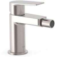 Bidetmengkraan Tres Project 1-Hendel Uitloop Recht 8,5 cm Rond RVS - thumbnail