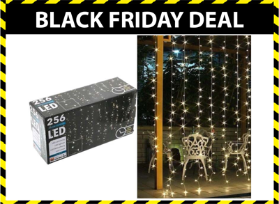 LED sterrengordijn - 160x160 cm