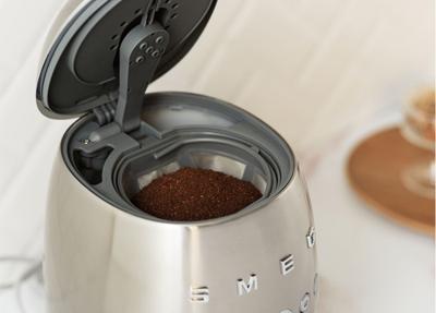 Smeg DCF02SSEU Koffiefilter apparaat Grijs - thumbnail