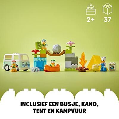 LEGO DUPLO - Kampeeravontuur Constructiespeelgoed