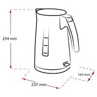 Melitta ENJOYAQUAZWARTR Waterkoker Zwart - thumbnail