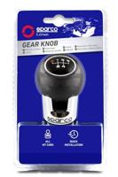 Versnellingspookknop Sparco Lazio Zwart - thumbnail