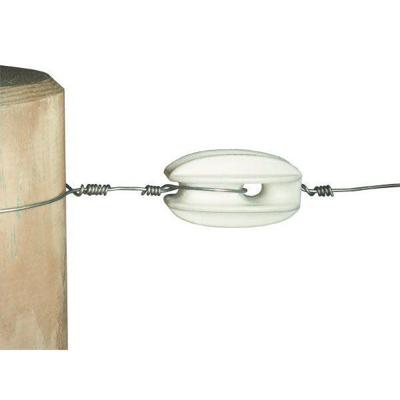 AKO hoekisolator s polyamide wit v staaldraad zakje 10 st