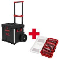 Milwaukee PACKOUT™ Rollende trolley koffer met lade - 4932498651 - thumbnail