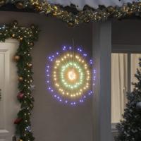 VidaXL Kerstverlichting vuurwerk 4 st 140 meerkleurige led's 17 cm - thumbnail