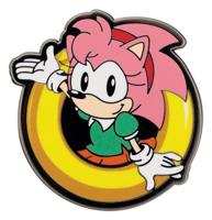 Sonic The Hedgehog Pin Badge Amy - thumbnail