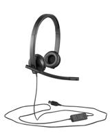 Hoofdtelefoon met Hoofdband Logitech 981-000575 Zwart - thumbnail