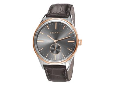 Horlogeband Esprit ES108011002 Croco leder Antracietgrijs 22mm Horlogeband Esprit ES108011002 Croco leder Antracietgrijs 22mm