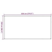 VidaXL Tenttapijt 250x550 cm blauw - thumbnail