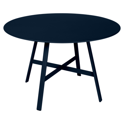 Fermob So'o tuintafel Ø 117 cm Deep blue