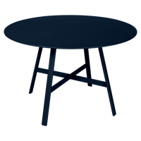 Fermob So'o tuintafel Ø 117 cm Deep blue - thumbnail