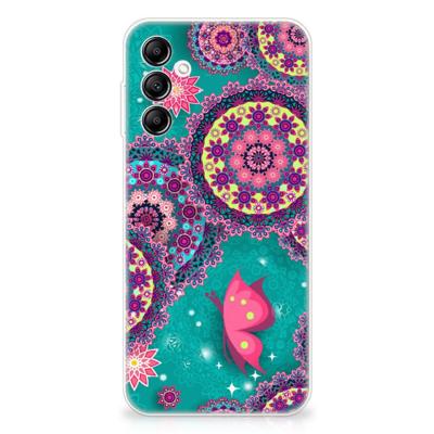 Samsung Galaxy A14 5G | Hoesje maken | Cirkels en Vlinders Samsung Galaxy A14 5G | Hoesje maken | Cirkels en Vlinders