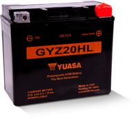 YUASA batterij "gyz20hl". battery gyz20hl agm - thumbnail