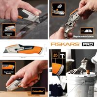 Fiskars CarbonMax uitschuifmes | 177 mm | 1027223 - 1027223 - thumbnail
