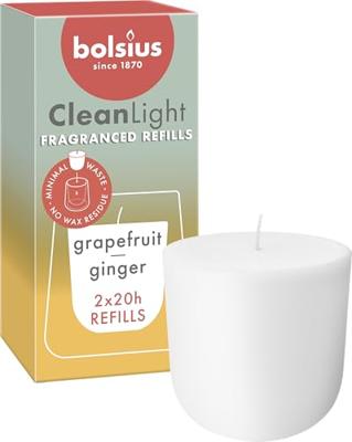 Bolsius cleanlight navulling Grapefruit & Ginger - thumbnail