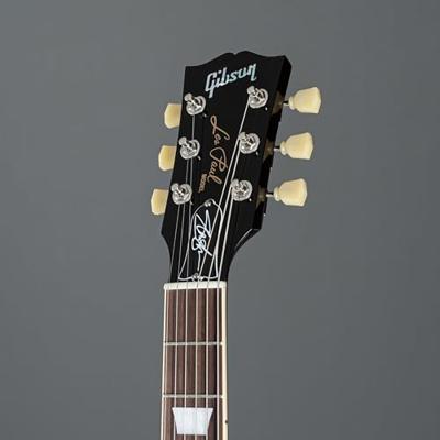 Gibson Artist Collection Slash "Victoria" Les Paul Standard LH Gold Top linkshandige elektrische gitaar met koffer - thumbnail