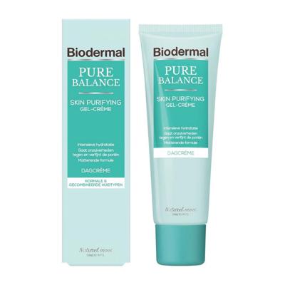 Biodermal Pure Balance Hydraterende Dag Gel-Crème - Skin Purifying Dag Gel-crème