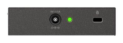 D-Link DGS-108 8-Port Layer2 Gigabit Switch (tot 1000 Mbps gegevensoverdracht per poort, non-blocking architectuur, zonder ventilator, metalen behuizing) zwart, 8 Ports