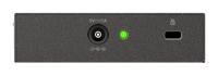 D-Link DGS-108 8-Port Layer2 Gigabit Switch (tot 1000 Mbps gegevensoverdracht per poort, non-blocking architectuur, zonder ventilator, metalen behuizing) zwart, 8 Ports - thumbnail