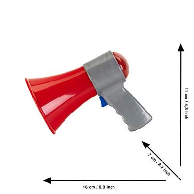 Theo Klein brandweer megafoon met geluid