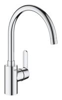 Grohe QuickFix Get keukenmengkraan met hoge uitloop chroom - thumbnail