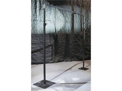 Wentex Pipe and drape baseplate 8kg zwart