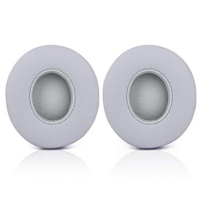 1 paar zachte spons OORWARMER hoofdtelefoon jas voor beats solo 2 0/3 0 Bluetooth versie (grijs)