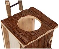 TRIXIE NATURAL LIVING SPEEL- EN GRAAFTOREN MUIS / DWERGHAMSTER 20X16X20 CM - thumbnail