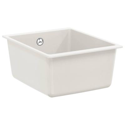 Wasbak Wit 370 x 460 mm 80% Kwarts en 20% Hars Wasbak Wit 370 x 460 mm 80% Kwarts en 20% Hars