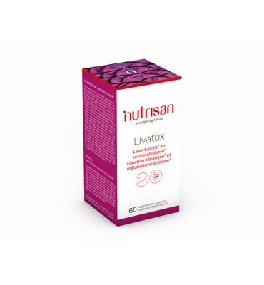 Nutrisan Livatox 60 Vegetarische capsules