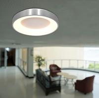 Steinhauer Plafondlamp Ringlede Ø 38 cm 2562 zilver - thumbnail