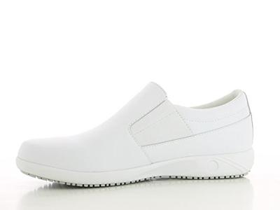 Oxypas Comfortabele Leren Instapper Roy | Wit | Maat 46 - 00.154.136.46