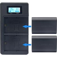 McoPlus Duocharger USB Canon LP-E6 - thumbnail