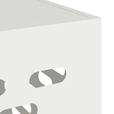 Airconditioner hoes Wit 100 x 50 x 70 cm Staal