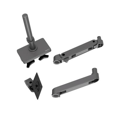 Ergotron 45-695-293 TV-tafelhouder 86,4 cm (34) In hoogte verstelbaar, Kantelbaar Ergotron 45-695-293 TV-tafelhouder 86,4 cm (34) In hoogte verstelbaar, Kantelbaar