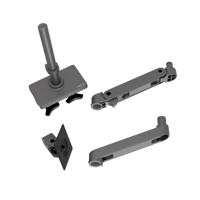 Ergotron 45-695-293 TV-tafelhouder 86,4 cm (34) In hoogte verstelbaar, Kantelbaar - thumbnail